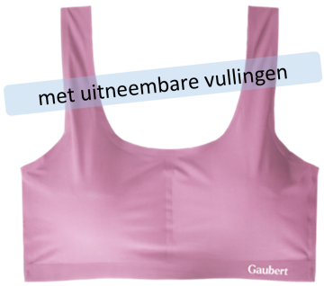 Gaubert Invisible Comfort BH X2032 Roze. Naadloos