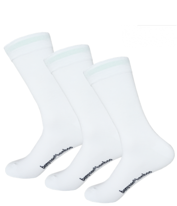 3 paar bamboe sokken 1002wit
