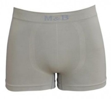 Naadloze M&B boxershort B1030 in beige
