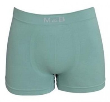 Naadloze M&B boxershort B1030 in legergroen