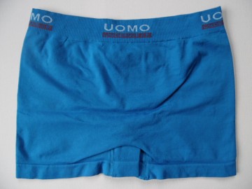 Uomo Underwear boxershort B1002 in blauw achterzijde