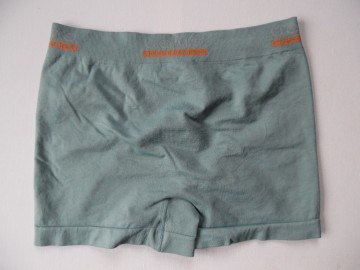 Naadloze Uomo Underwear boxershort B1002 in legergroen achterkant