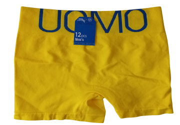 B1198 mb heren boxershorts geel 0