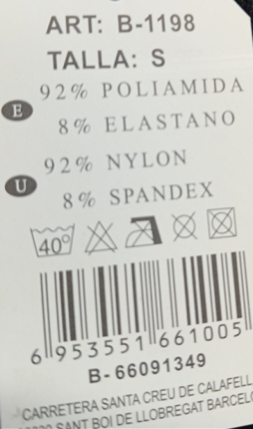 Naadloze Uomo Microfiber boxershort B1198 in lichtblauw met brede boord. label