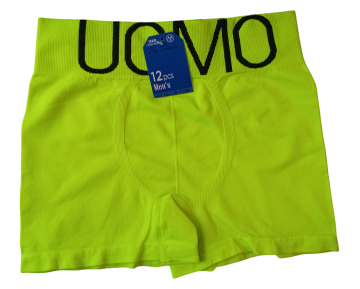B1198 mb naadloze uomo heren boxershort fgroen