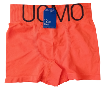 B1198 mb naadloze uomo heren boxershort oranje