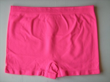 M&B B6027 dames boxer felroze – detail van stevige microfiber stof