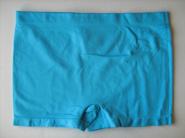 Extra hoog taille model dames boxer M&B B6027 blauw – ruime pasvorm en ondersteuning