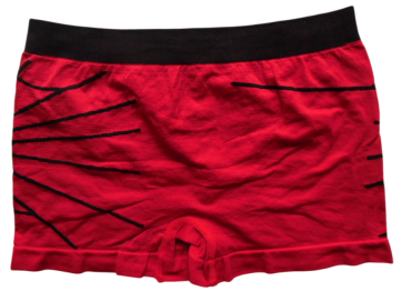 Belucci naadloze microfiber boxershorts gx5055  rood achterzijde