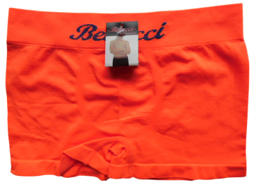Belucci naadloze microfiber jongens boxershort 5053 oranje