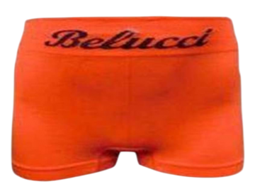 Belucci naadloze microfiber jongens boxershort 5053 oranje pop