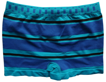 Belucci naadloze microfiber jongens boxershort 5056  blauw   licht blauw achterzijde