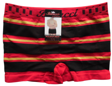 Belucci naadloze microfiber jongens boxershort 5056 rood
