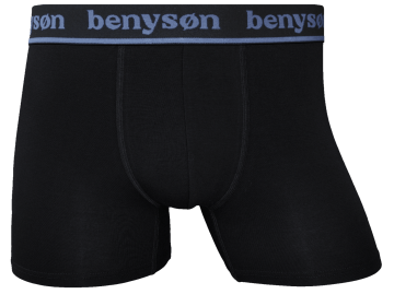 Benyson bamboe heren boxershorts 7015 black 2 2