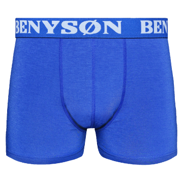 Benyson® heren boxershort, 95% katoen, model 4001 in blauw, maat M ™ XXXL