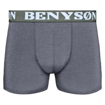 Benyson® heren boxershort, 95% katoen, model 4002 in grijs, maat M ™ XXXL