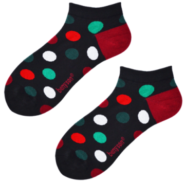 Benyson sneaker fun socks bolletjes 5610 0