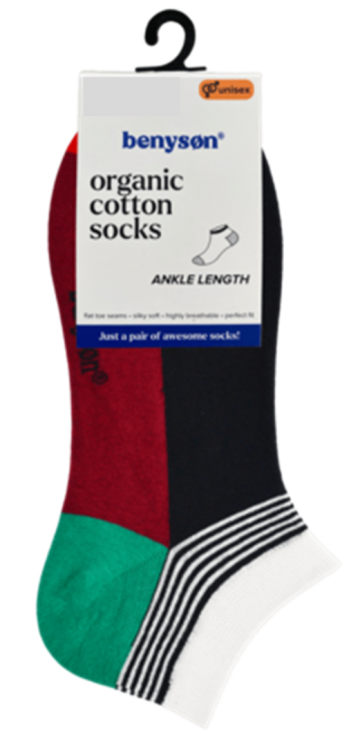 Benyson sneaker fun socks fantasie 5612b