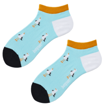 Benyson sneaker fun socks meeuwen 5602