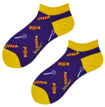 Benyson sneaker fun socks snoepjes 5608 0