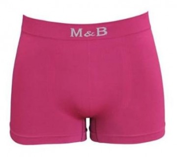 Naadloze Microfiber Heren Boxershort M&B B3152 Bordeaux