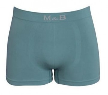 Naadloze M&B B3152 boxershort in groen