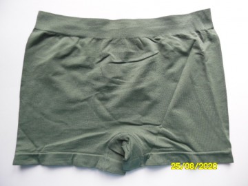 achterzijde Naadloze M&B B3152 boxershort in legergroen
