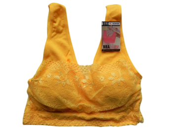 Donna comfort bh met kant 6602 geel