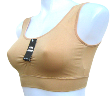 Fine woman comfort bh 21671 beige zijkant