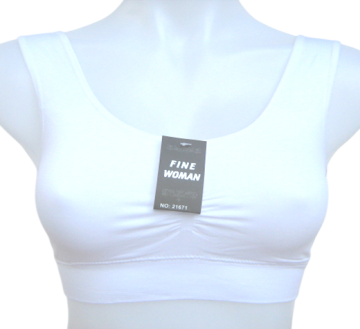 Fine woman comfort bh 21671 wit