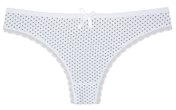 Fine women dames string stippen witpng 2