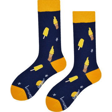 Fun sokken 074 lemon ice
