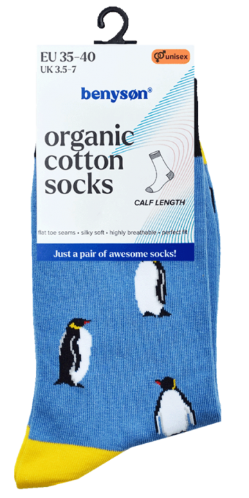 Fun sokken 077 pinguin2