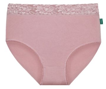 Gaubert® dames maxi slip 902 in roze. Hypoallergeen, huidvriendelijk