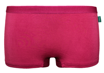 Gaubert® dames bamboe boxer 906 in rood. Hypoallergeen, huidvriendelijk, superzacht en OEKO-TEX gecertificeerd