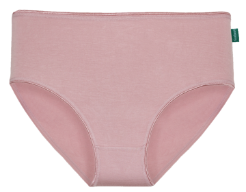 Gaubert® dames midi slip 903 in roze. Hypoallergeen, huidvriendelijk