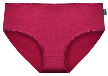 Gaubert® dames mini slip 901 in rood. Hypoallergeen, huidvriendelijk