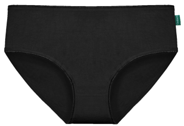 Gaubert bamboe mini slip zwart zwart 901