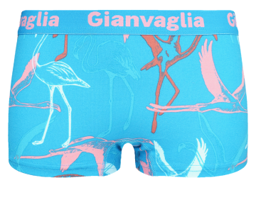 Gianvaglia  katoenen dames boxers 8806  flamingo