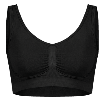 Gianvaglia 2030 elastische comfort bh mat s xxxl zwart