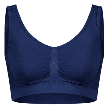 Gianvaglia 2030  elastische comfort bh mat s xxxl donker blauw