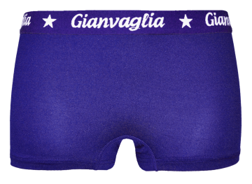 Gianvaglia Dames Boxer 8037 in paars, stretch katoen, maat M ™ XXL.