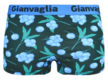 Gianvaglia dames boxers katoen gvg 8804 blauwe besjes