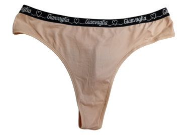 Gianvaglia dames string stretch katoen  820 zalm