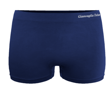 Naadloze dames boxer Gianvaglia 3007 blauw – hoog taille model, maat S t/m XXXL