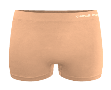 Naadloze dames boxer Gianvaglia 3007 beige – hoog taille model, maat S t/m XXXL