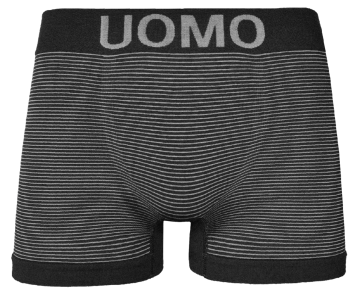 Gianvaglia heren boxershort naadloos 9206 zwart