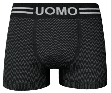 Gianvaglia heren boxershorts naadloos 9206 zwart