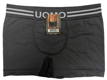 Gianvaglia heren boxershorts naadloos 9207 grijs 0