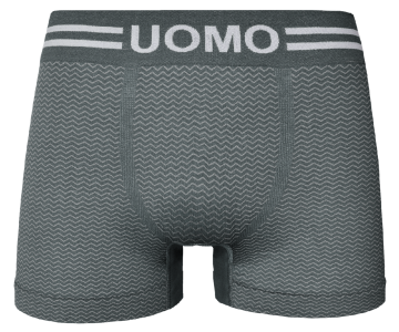 Gianvaglia heren boxershorts naadloos 9207 grijs